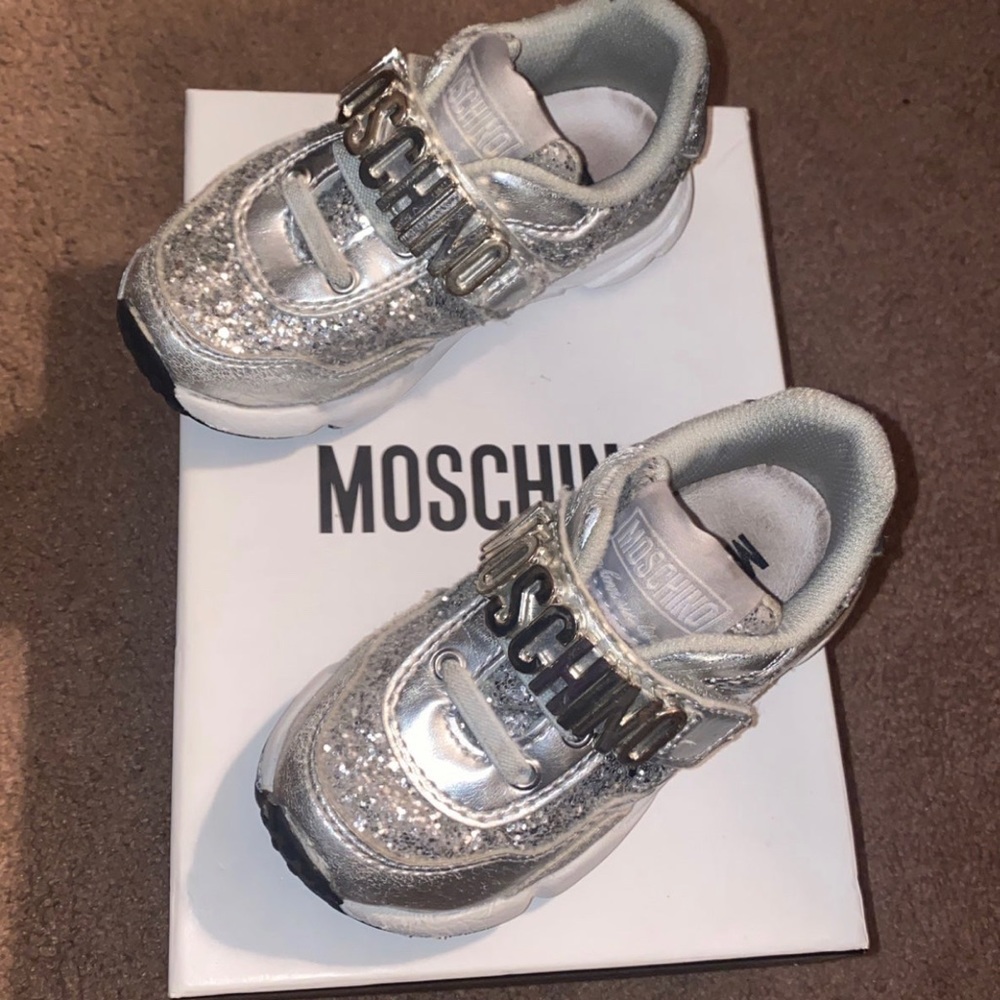 MOSCHINO toddler sneakers